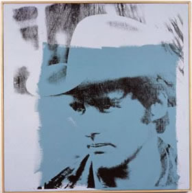 Dennis Hopper par Andy Warhol